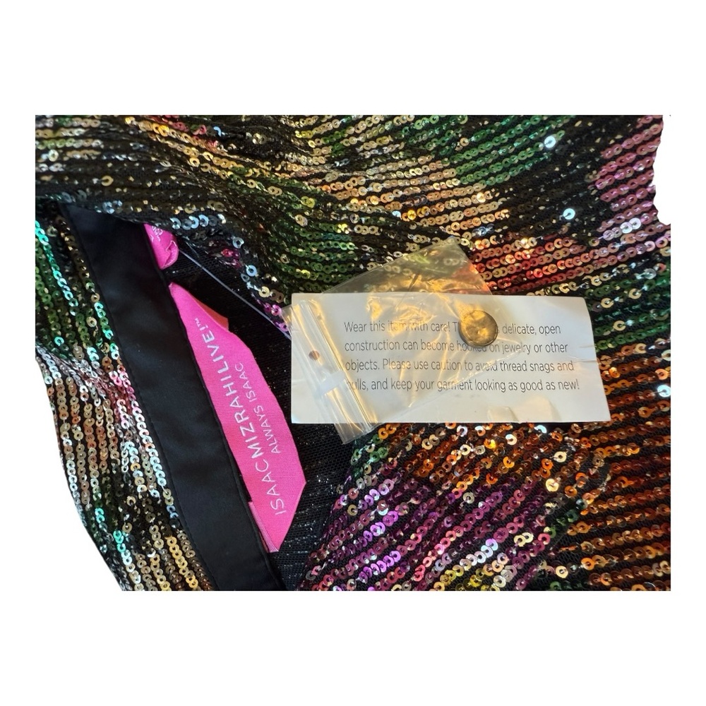 New Sequin Floral Women's‎ Top - Picture 5 of 8